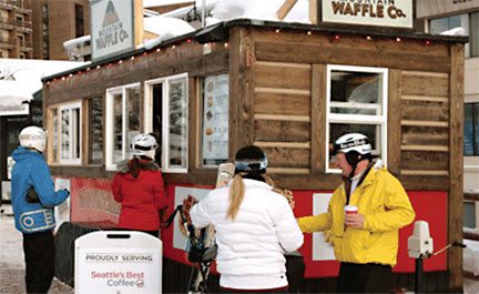 30 Count Case of Individually Wrapped (IW) Large Liege Belgian Pure Maple Syrup and Butter Waffles